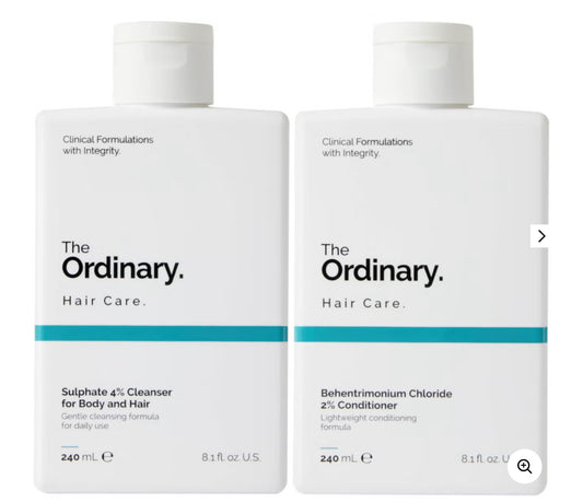 Sulphate Cleanser and Behentrimonium Chloride Conditioner Duo