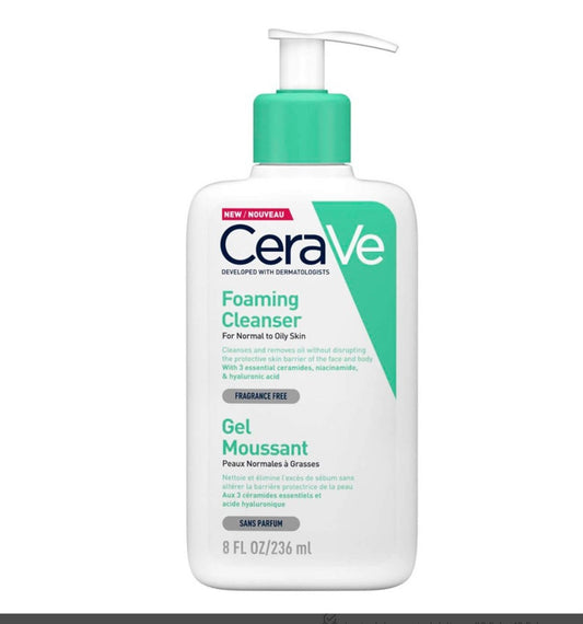 Foaming Cleanser Face and Body for Normal to Oily Skin - CeraVe 236 ml