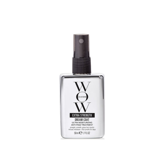 COLOR WOW EXTRA STRENGTH DREAM COAT ULTRA MOISTURIZING ANTI FRIZZ TREATMENT TRAVEL SIZE 50ML