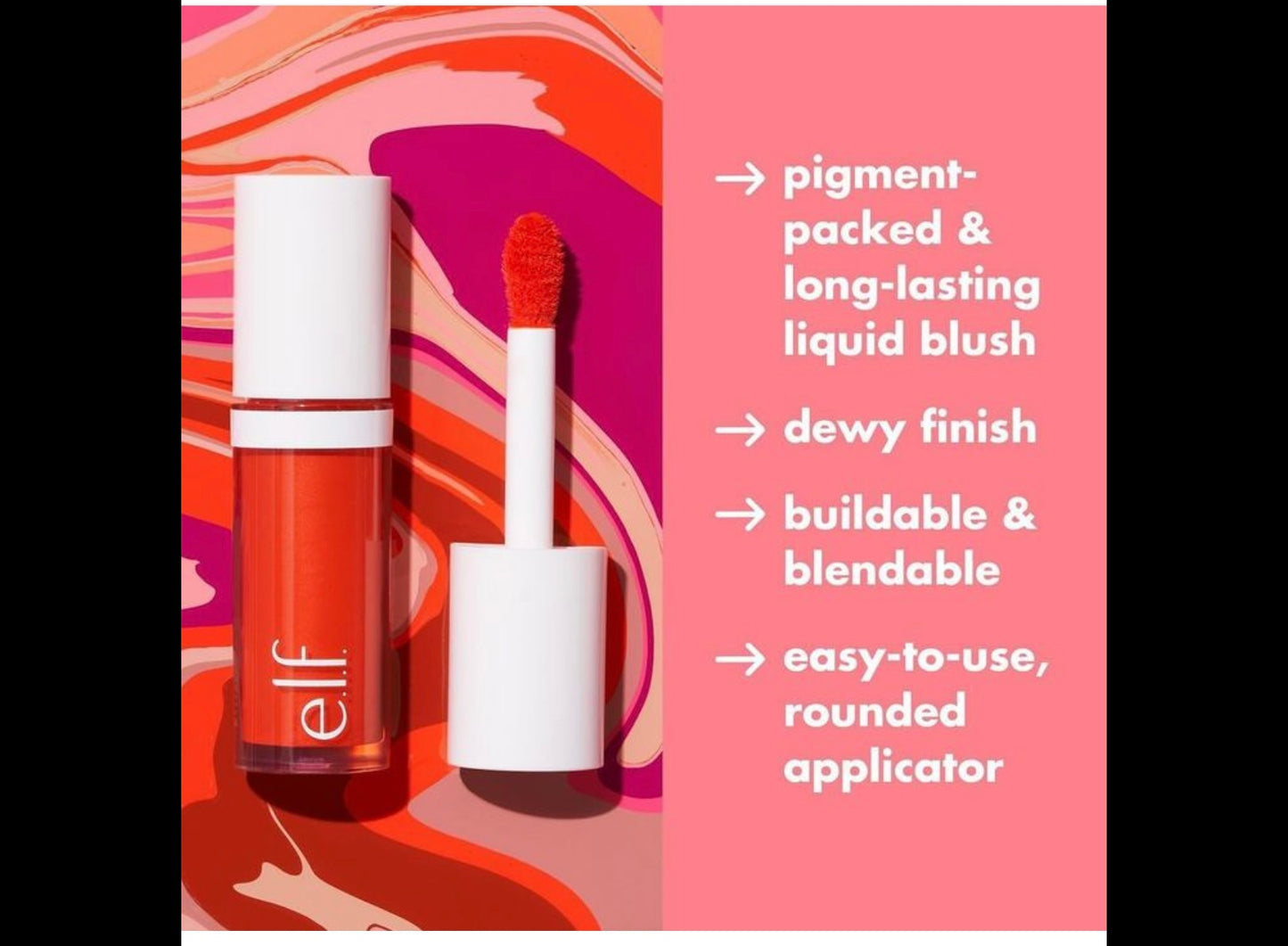 Elf camo liquid blush- shade dusty rose