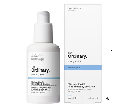 The Ordinary Niacinamide 5% Face and Body Emulsion 100ml