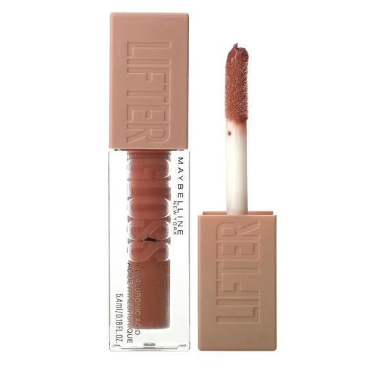 MAYBELLINE LIFTER GLOSS LIP GLOSS MAKEUP WITH HYALURONIC ACID -STONE 008