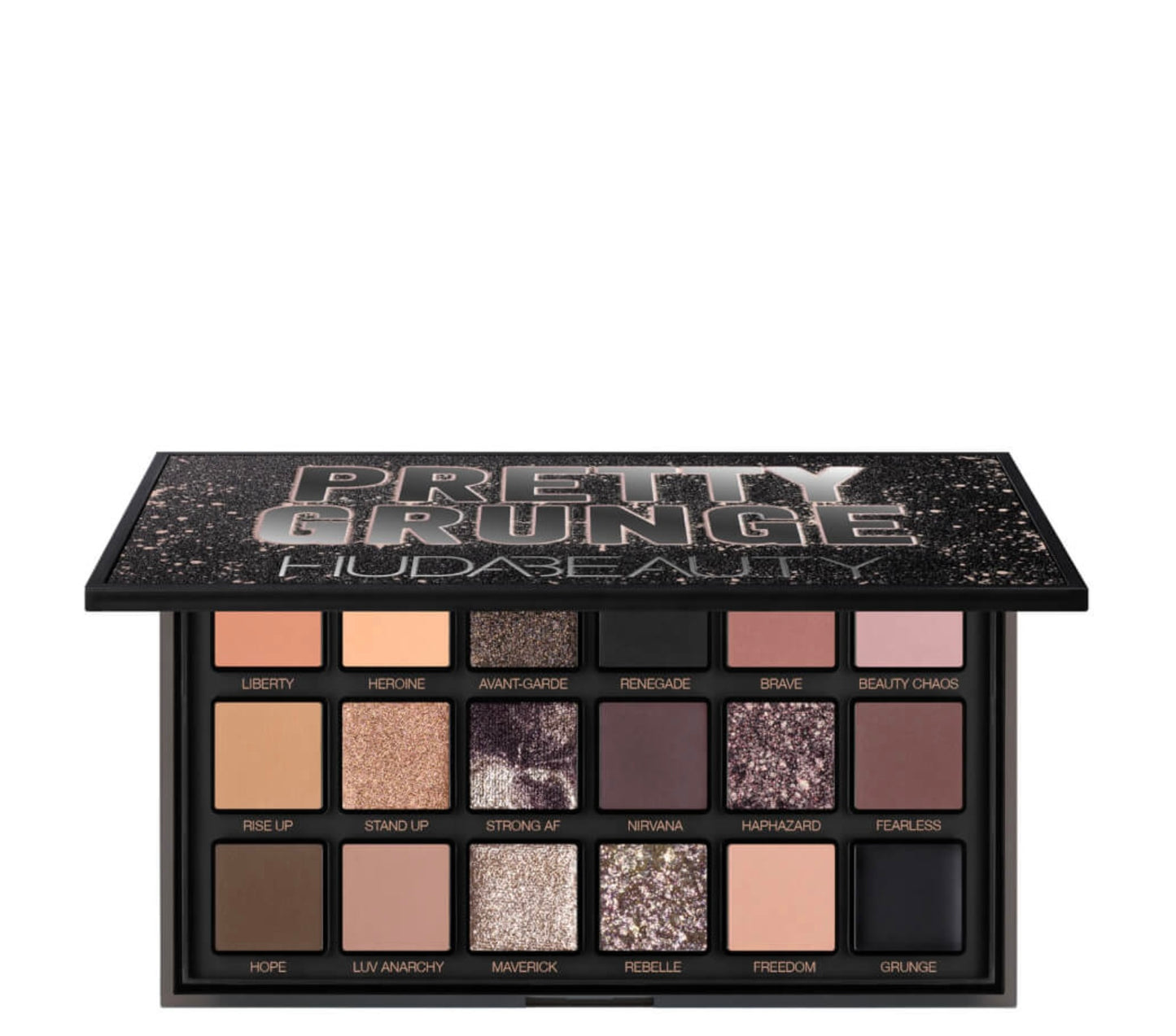 HUDA BEAUTY PRETTY GRUNGE 18W EYESHADOW PALETTE