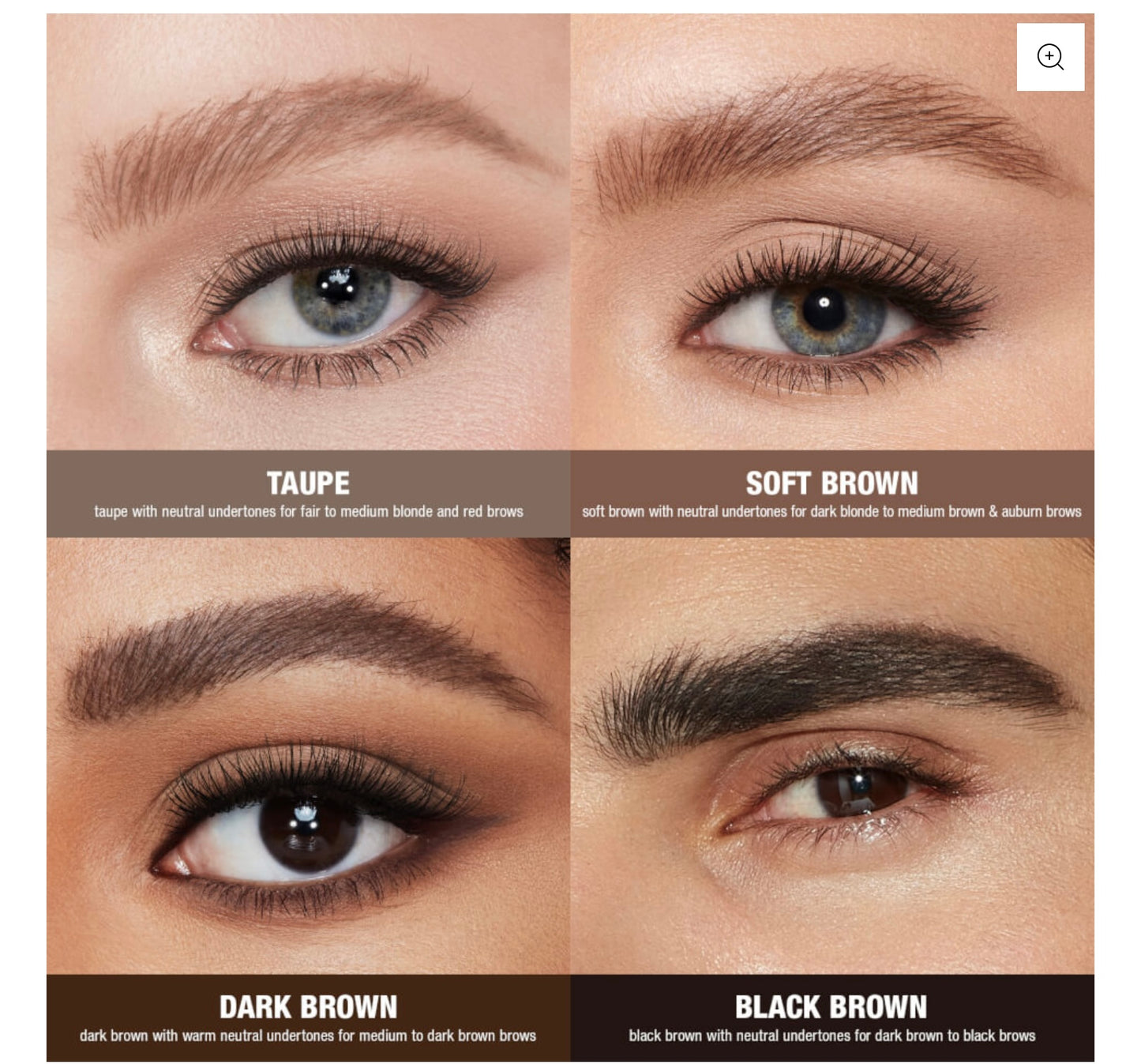 CHARLOTTE TILBURY LEGENDARY BROWS - SOFT BROWN