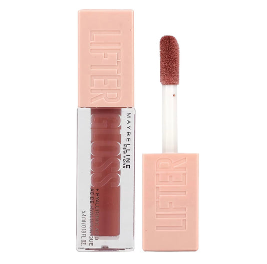 MAYBELLINE LIFTER GLOSS LIP GLOSS MAKEUP WITH HYALURONIC ACID -Silk