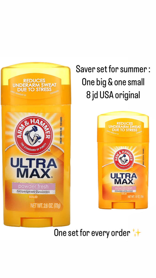 Arm & hammer saver set one big + one small USA original 💯