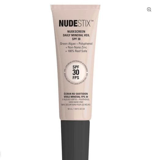 NUDESTIX NUDESCREEN DAILY MINERAL VEIL SPF30 DEWY COOL