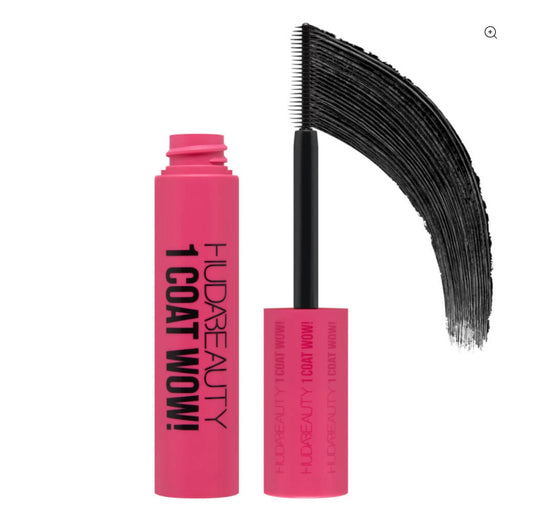 HUDA BEAUTY 1 COAT WOW! EXTRA VOLUMISING AND LIFTING MASCARA 10ML - VERY VANTA