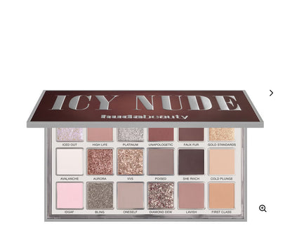 Huda Beauty Icy Nude Eyeshadow Palette