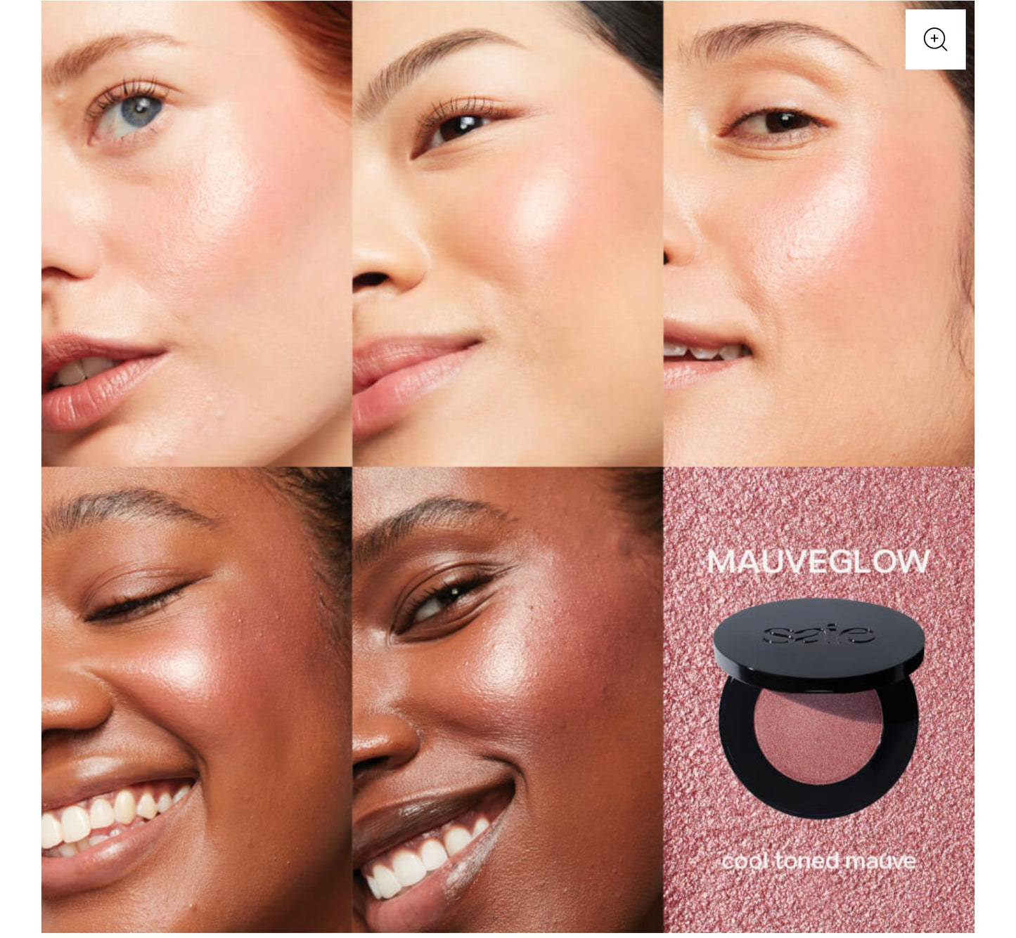 SAIE GLOW SCULPT MULTI USE CREAM HIGHLIGHTING BLUSH MAUVEGLOW