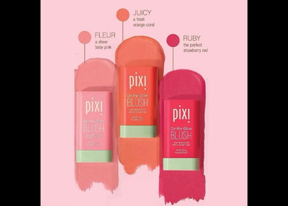 Pixi blusher on the glow -shade juicy