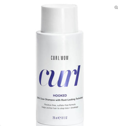 COLOR WOW CURL WOW HOOKED 100% CLEAN SHAMPOO WITH ROOT-LOCKING TECHNOLOGY 295ML