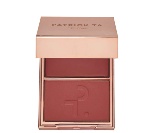 PATRICK TA MAJOR HEADLINES - DOUBLE-TAKE CREAM + POWDER BLUSH DUO OH SHE'S DIFFERENT