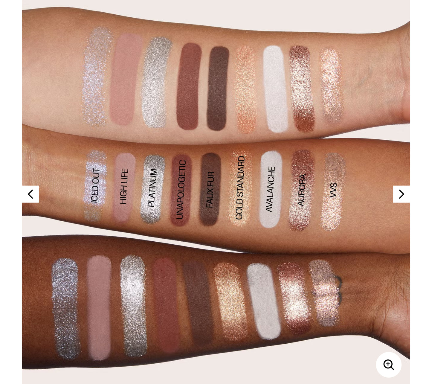 Huda Beauty Icy Nude Eyeshadow Palette