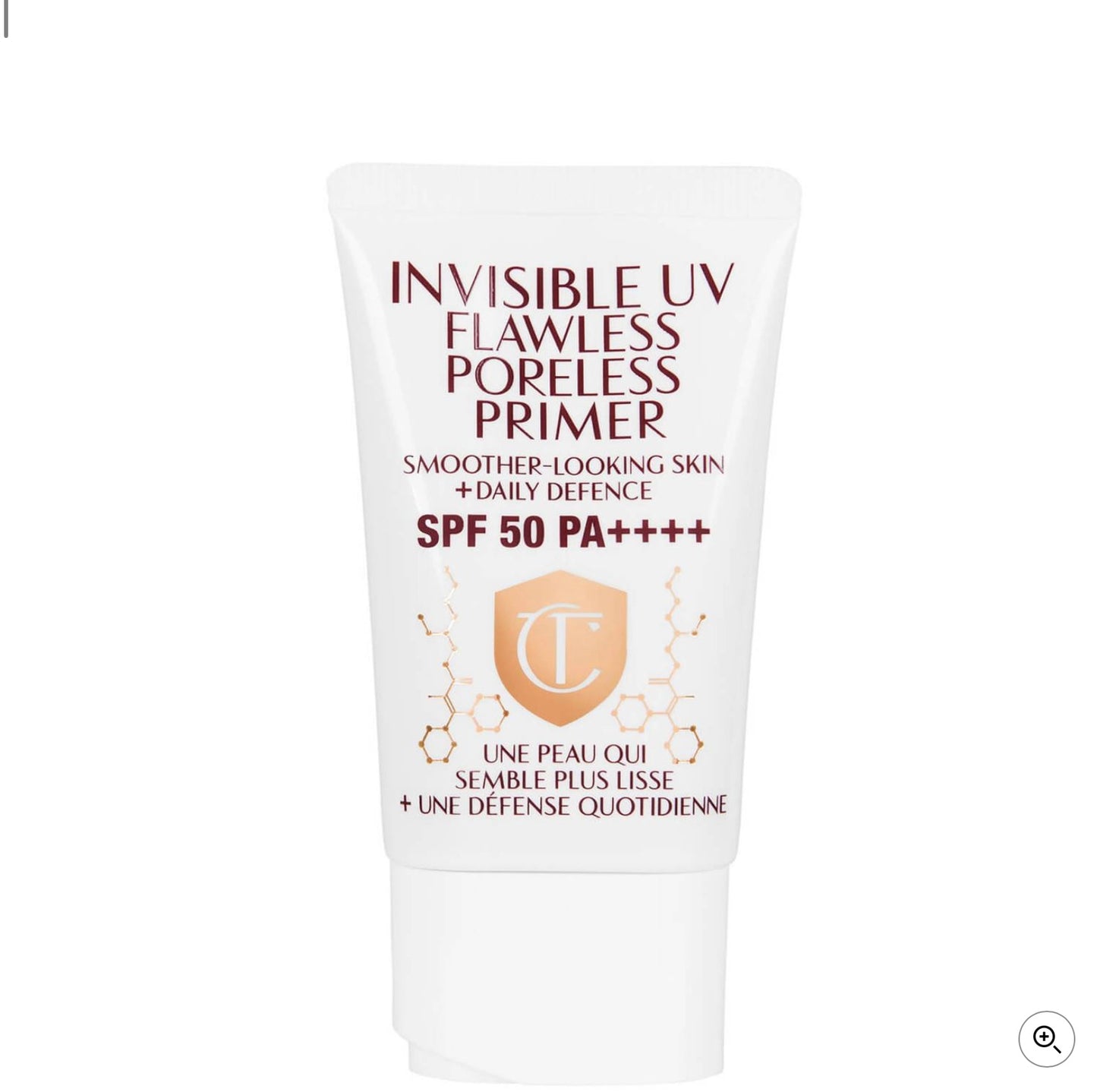 CHARLOTTE TILBURY INVISIBLE UV FLAWLESS PORELESS PRIMER