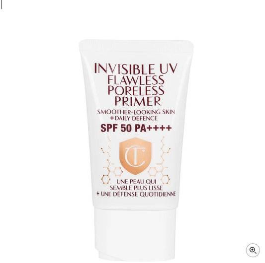 CHARLOTTE TILBURY INVISIBLE UV FLAWLESS PORELESS PRIMER