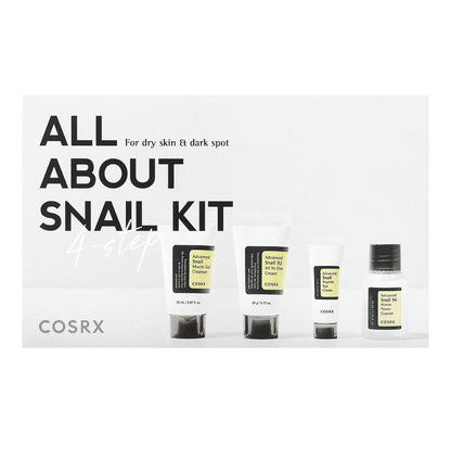 CosRx snail kit 4 items