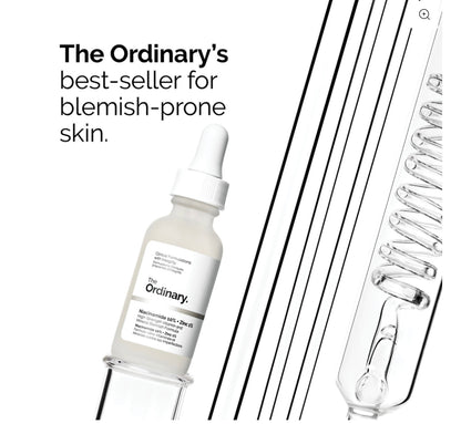 The ordinary the skin support set niacinamide + hyaluronic acid 30 ml