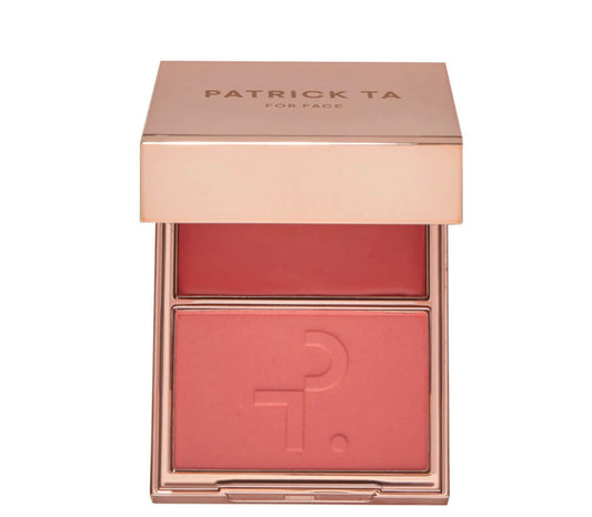 PATRICK TA MAJOR HEADLINES - DOUBLE-TAKE CREAM + POWDER BLUSH DUO SHE'S THAT GIRL