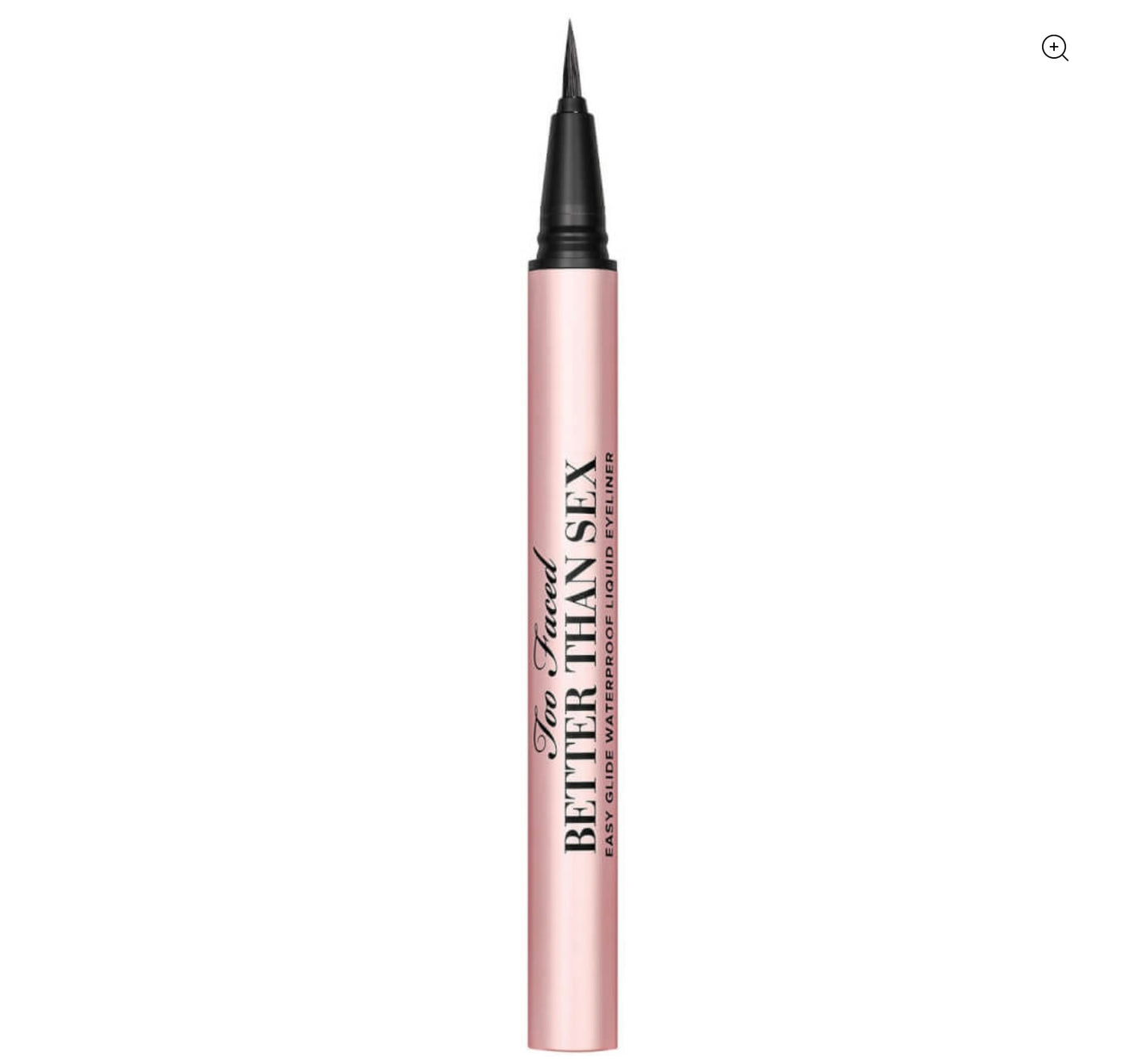 TOO FACED BETTER THAN SEX EASY GLIDE WATERPROOF LIQUID EYELINER DEEPEST BLACK