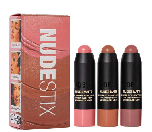 NUDESTIX SUNKISSED BLUSH & BRONZE 3-PIECE MINI NUDIE KIT