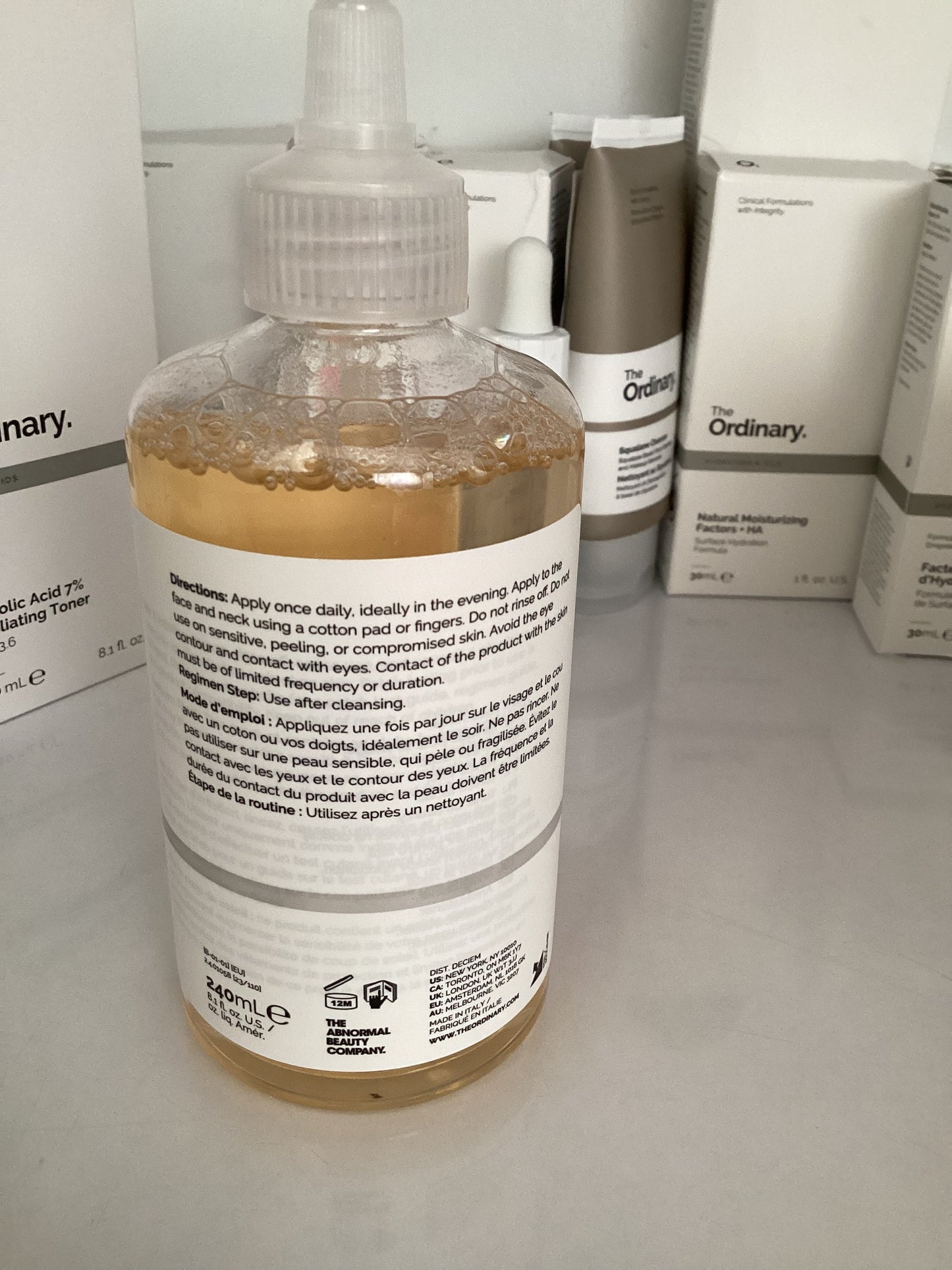 Glycolic Acid 7% exfoliating toner