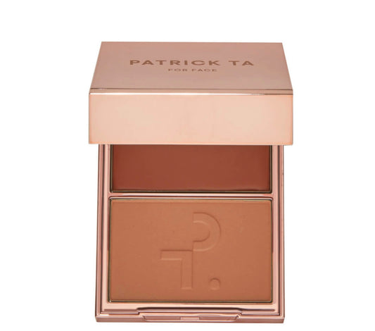 PATRICK TA MAJOR HEADLINES - DOUBLE-TAKE CREAM + POWDER BLUSH DUO SHE'S SO LA