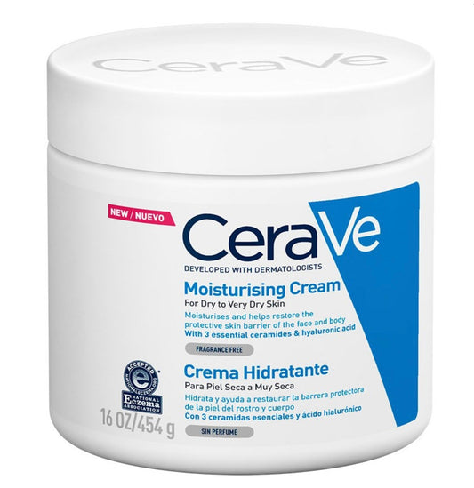 CeraVe - Moisturizing Cream for Face and Body Dry to Very Dry Skin 454 g