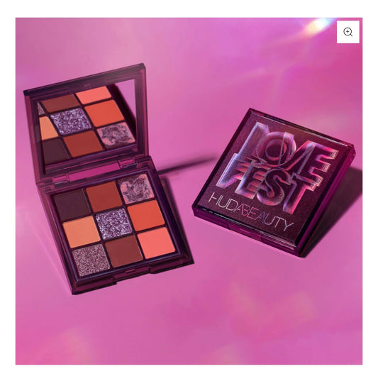 HUDA BEAUTY LOVEFEST OBSESSIONS EYESHADOW PALETTE