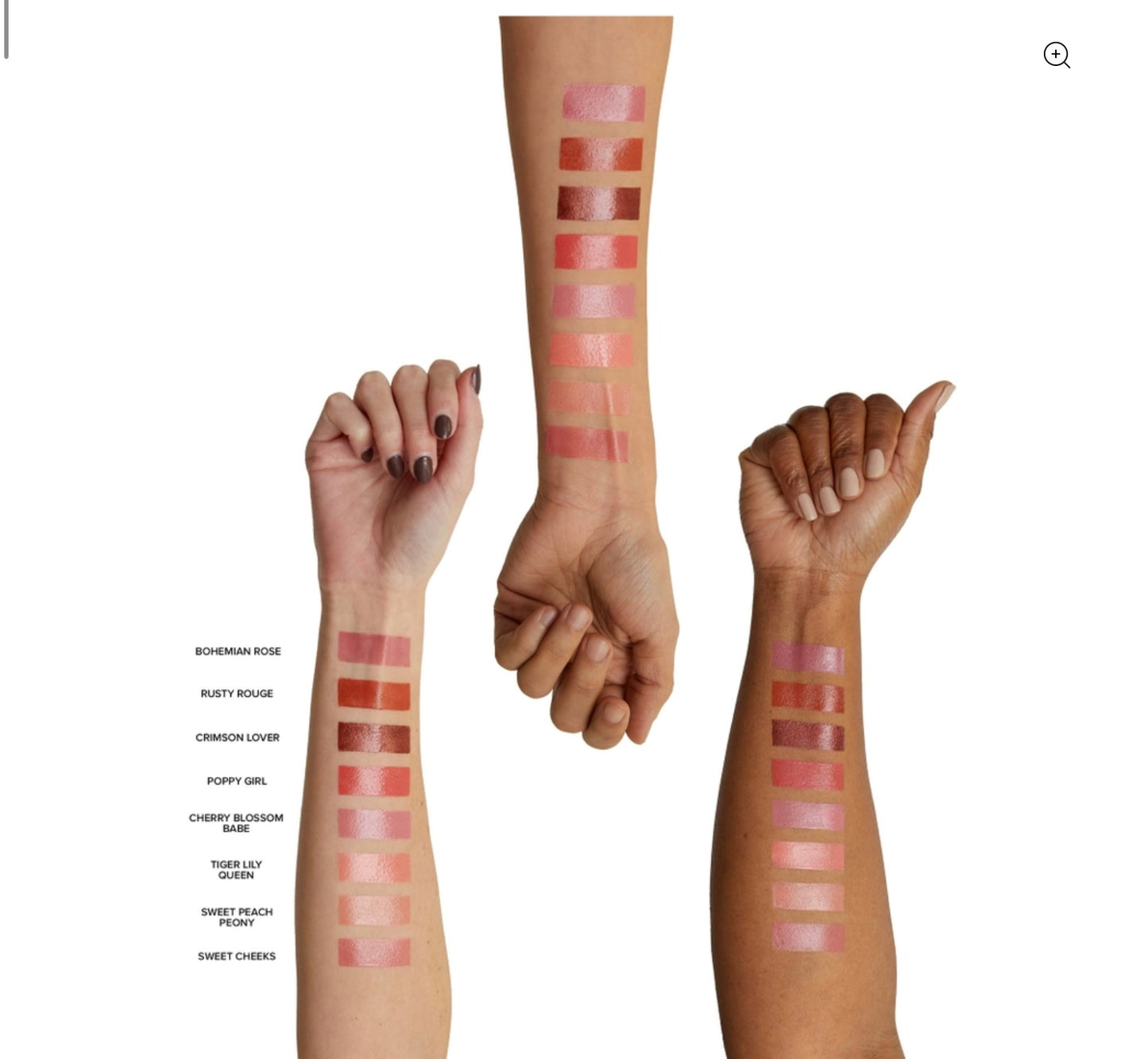 NUDESTIX NUDIES BLOOM ALL OVER FACE DEWY COLOR CRIMSON LOVER