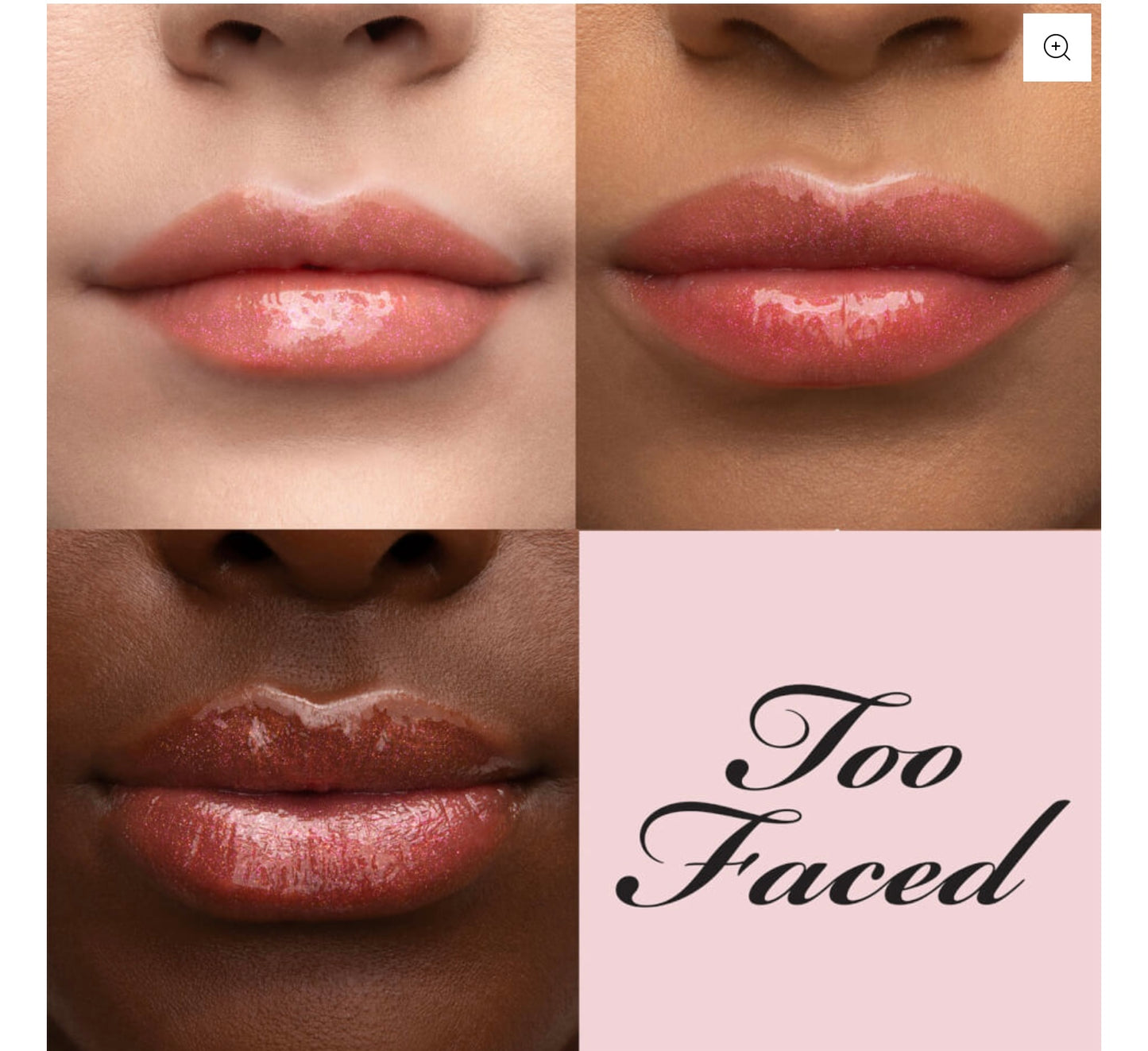 TOO FACED LIP INJECTION POWER PLUMPING LIP GLOSS - THE BIGGER THE HOOPS