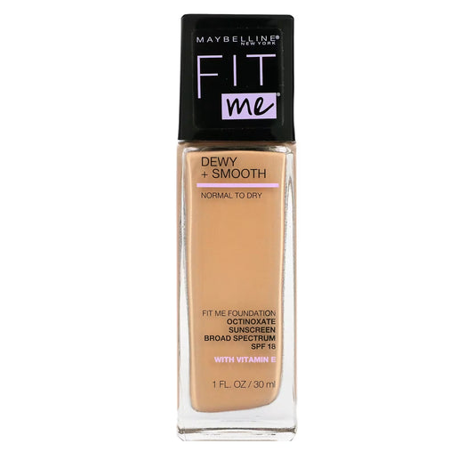 Maybelline fit me foundation مرطب و منعم -shades ivory 115