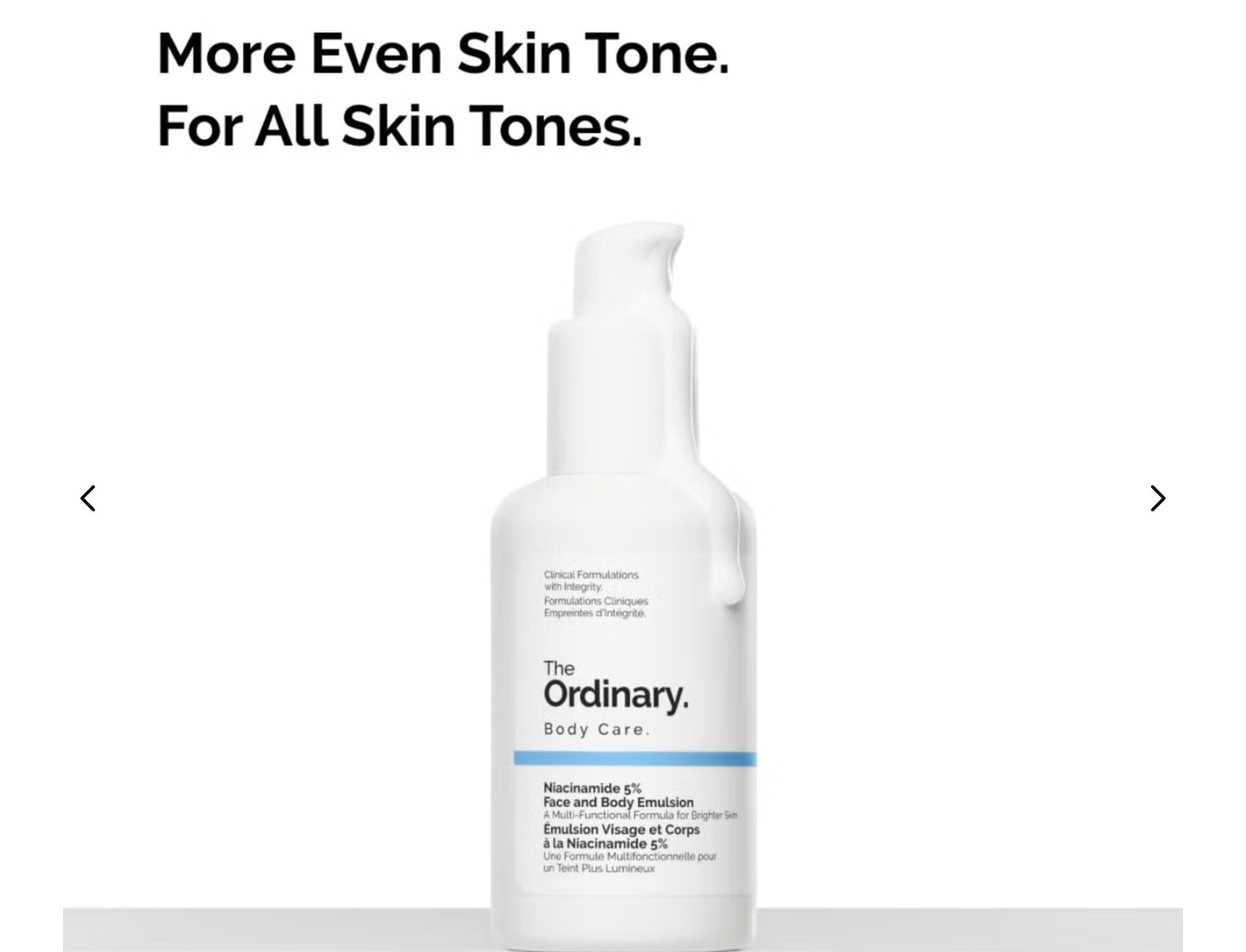 The Ordinary Niacinamide 5% Face and Body Emulsion 100ml