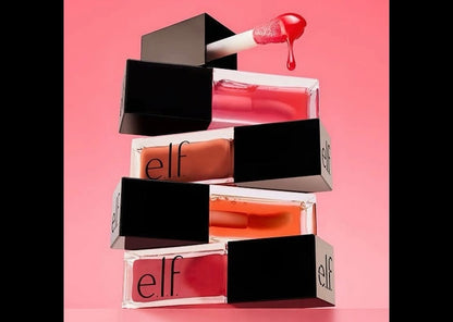 Elf glow reviver lip oil - shade rose envy