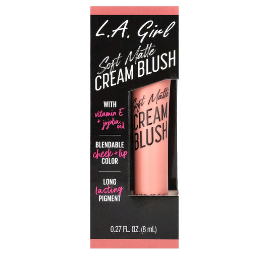 L . A. Girl cream blush & soft matte - Rosebud