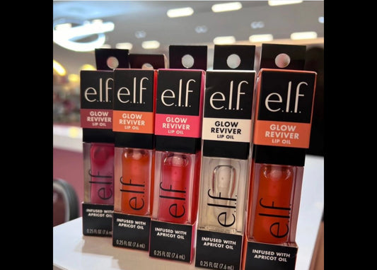 Elf glow reviver lip oil - shade crystal clear