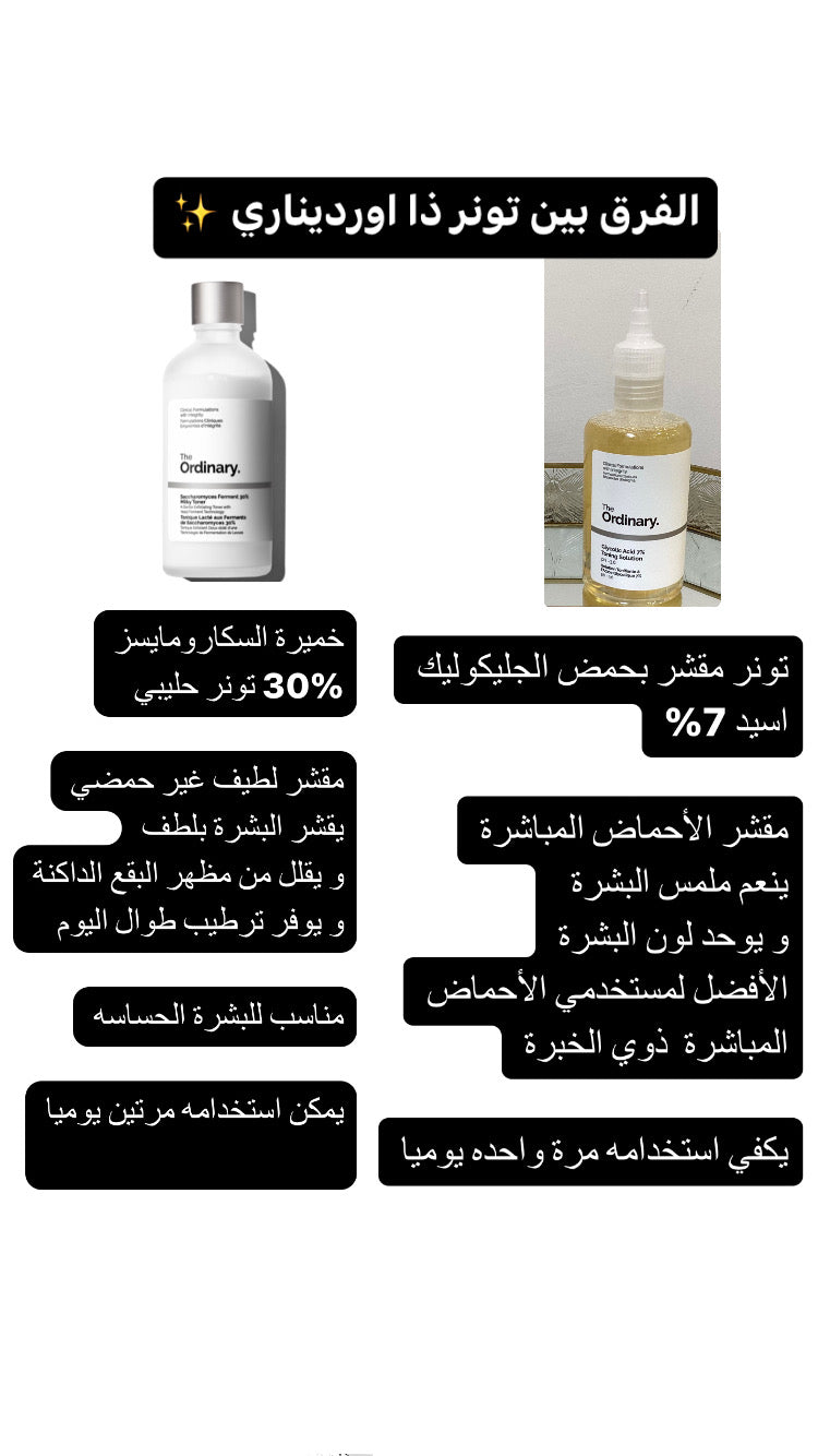 Glycolic Acid 7% exfoliating toner