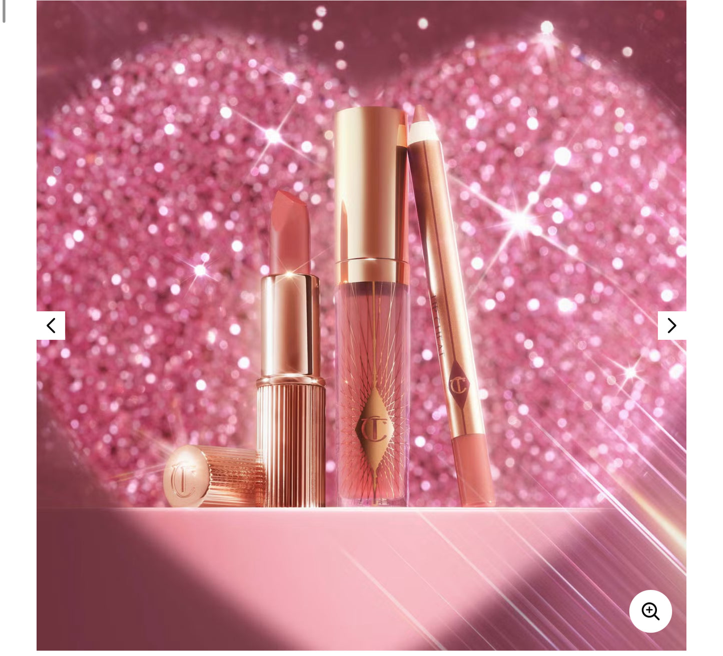 Charlotte Tilbury Pillow Talk Iconic Mini Lip Kit