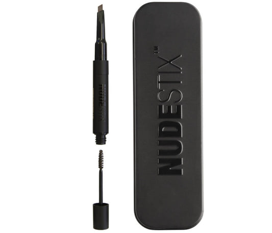 NUDESTIX EYEBROW STYLUS PENCIL AND GEL BROWN/BLACK