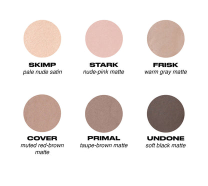 NAKED2 BASICS MATTE NEUTRAL EYESHADOW PALETTE