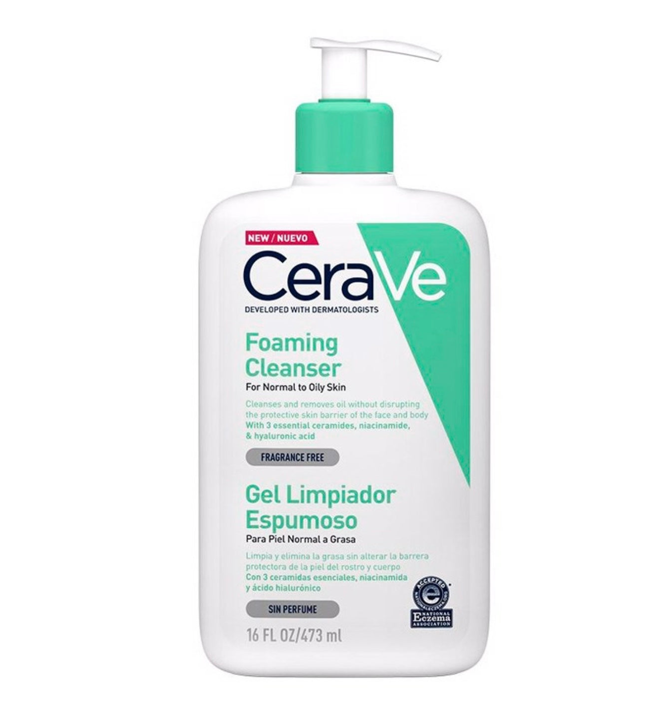 Foaming Cleanser Face and Body for Normal to Oily Skin - CeraVe 236 ml