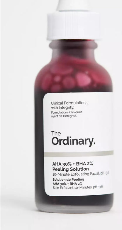 The Ordinary AHA 30% + BHA 2% Peeling Solution